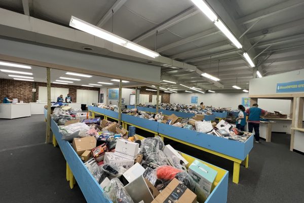 DaaBIN Store Rocky Mount bins full of product