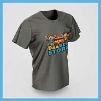 DaaBIN Store Grey Heathered T-Shirt