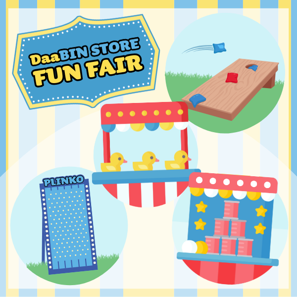 July 12th - Parking Lot Fun Fair