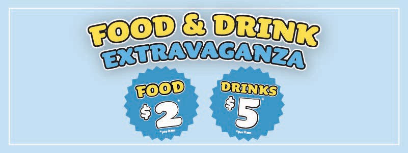 Website Graphic food and drink sale website graphic